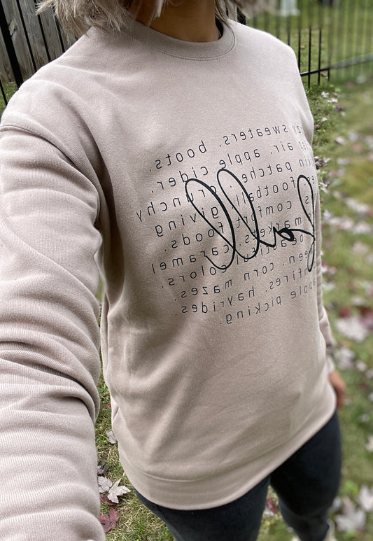 Fall Sweatshirt: Pre-order