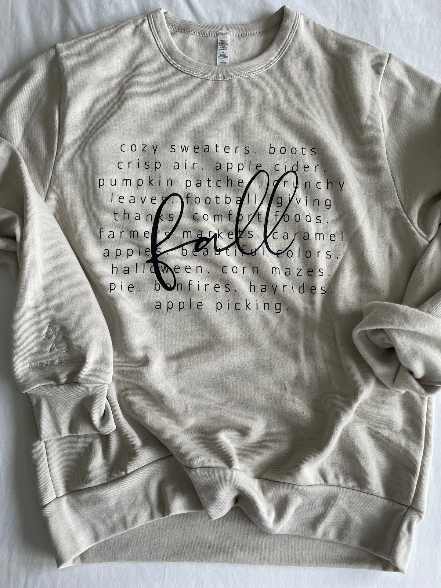 Fall Relaxed Crewneck: Pre-order