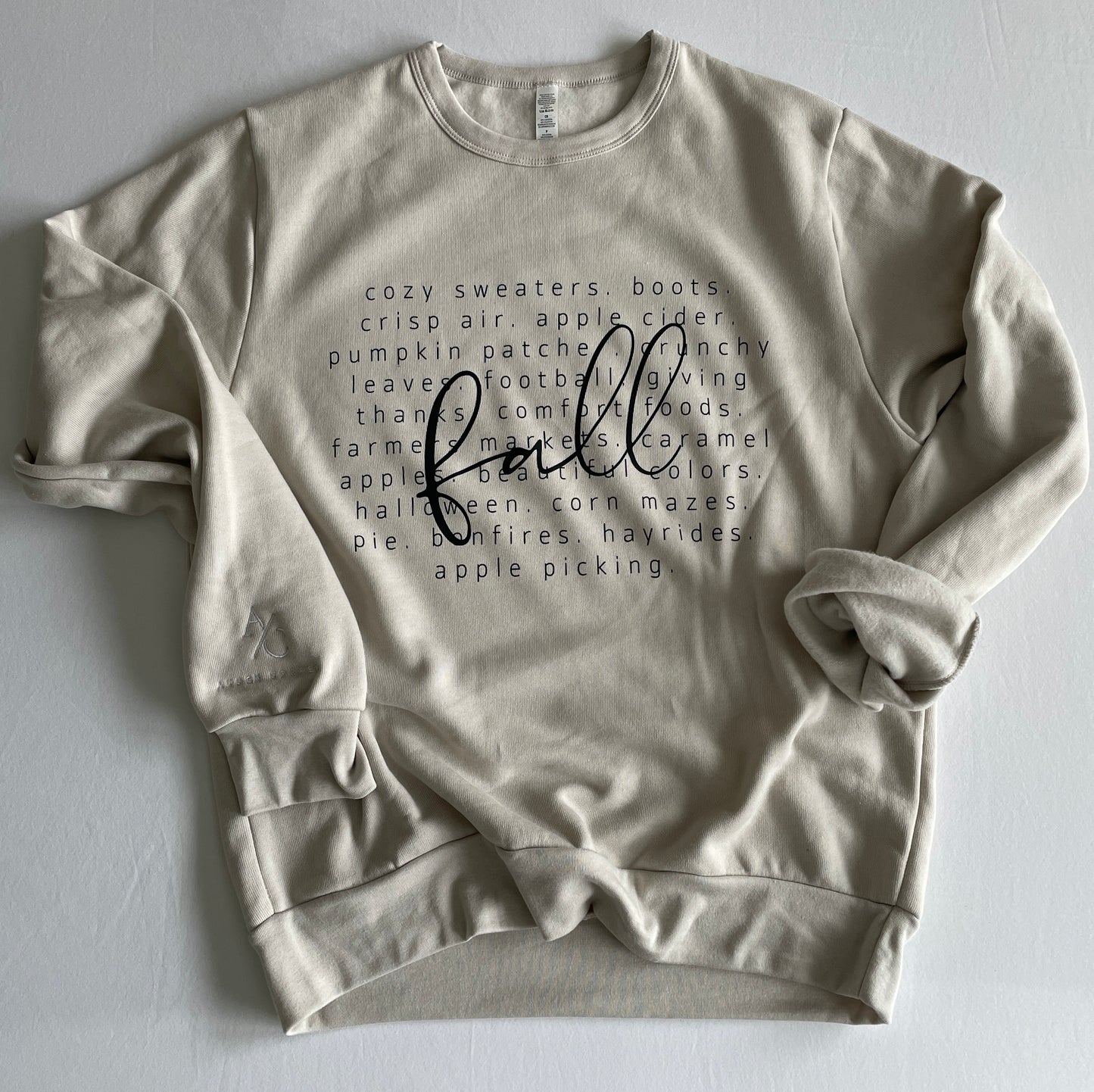 Fall Relaxed Crewneck: Pre-order