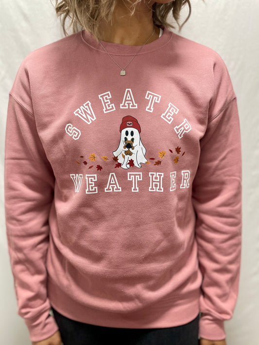 Sweater Weather Relaxed Crewneck: Pre-order