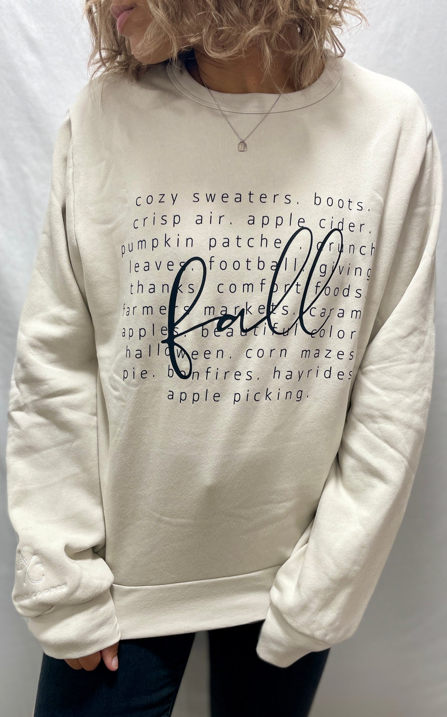 Fall Relaxed Crewneck: Pre-order